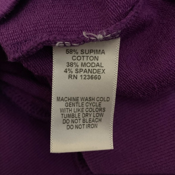 Splits59 Regan Double Racerback Sweatshirt - Liberty - Medium - Picture 8 of 8